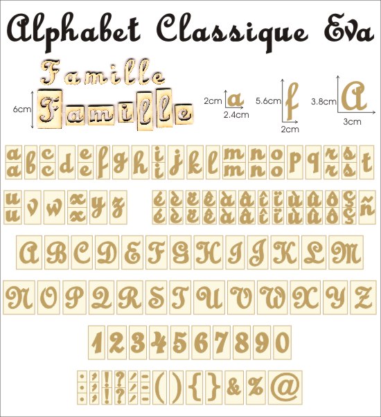 Alphabet EmbelliScrap