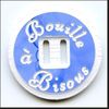 embellissement en français pour le scrapbooking Passe-Ruban Bouille à Bisous