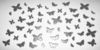 Embellissement Scrap Invasion de Mini Papillons, en Miroir