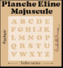 embellissement en français pour le scrapbooking Planche Eline Majus. (P) Classique en Pochoir
