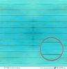 Embellissement Scrap Mur de planches turquoise, Coll. Couleurs Caraïbes