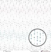 Embellissement Scrap Lignes de pois, Coll. Flocons fleuris